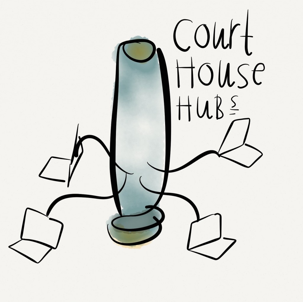 Law - legal concept - court house hubs