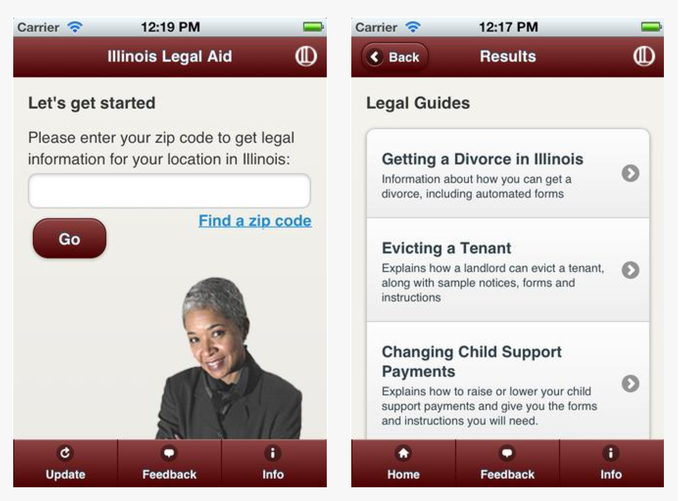Access Innovations - mobile self help - illinois legal aid online app - Screen Shot 2016-06-27 at 7.50.11 PM