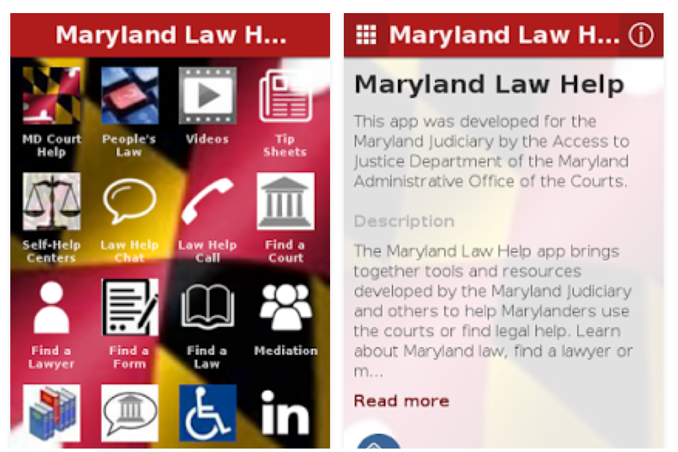 Access Innovations - mobile self help - maryland self help law app - Screen Shot 2016-06-27 at 7.53.11 PM